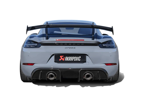 Akrapovic Slip-On Race Line (Titanium) for Porsche 718 Cayman GT4 RS (GPF)