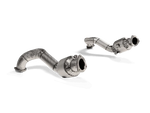 Akrapovic Link Pipe Set (Titanium) for Porsche 718 Cayman GT4 RS (GPF)