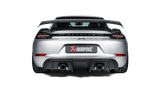 Akrapovic Slip-On Race Line (Titanium) for Porsche 718 Cayman GT4, Boxster Spyder & GTS (GPF)