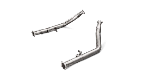 Akrapovic Downpipe Set and Catalyst Removal (SS) for Mercedes G63 (W463)