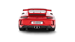 Akrapovic Rear Carbon Fiber Diffuser for Porsche 911 GT3/GT3 Touring (991.2)