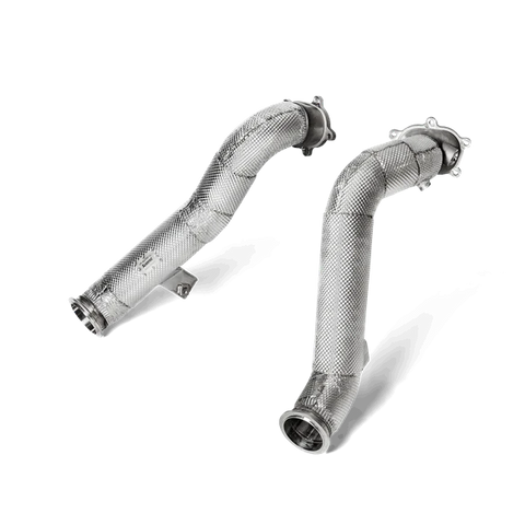 Akrapovic Downpipe Set and Catalyst Removal (SS) for Audi S6, S7, RS6 & RS7 (C7)
