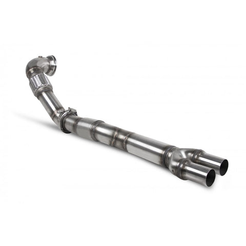 Scorpion Downpipe with High-Flow Sports Cat for Audi TTRS Quattro (MK2)