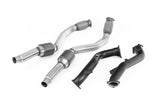 Milltek Sport Downpipes with High Flow Sports Cats for Audi S6, RS6 Avant, S7 & RS7 Sportback (C7)