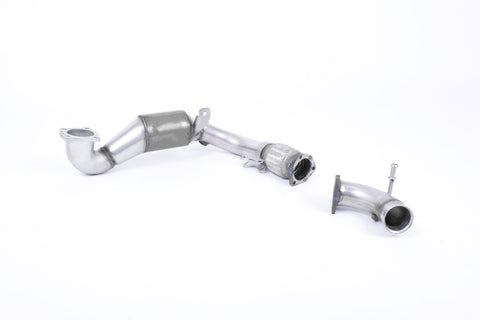 Milltek Sport Downpipe with High Flow Sports Cat for Ford Fiesta Ecoboost 1.0T (MK8, Non-GPF)