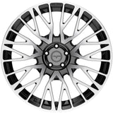Velare VLR01 22" x 9.5J 5x108 67.1CB ET42 Alloy Wheels