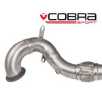 Cobra Sport Downpipe with Sports Cat for Volkswagen Golf GTI, GTI Performance Pack & TCR (MK7.5, Non-GPF)