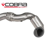 Cobra Sport Downpipe with Sports Cat for Volkswagen Golf GTI, GTI Performance Pack & TCR (MK7.5, Non-GPF)
