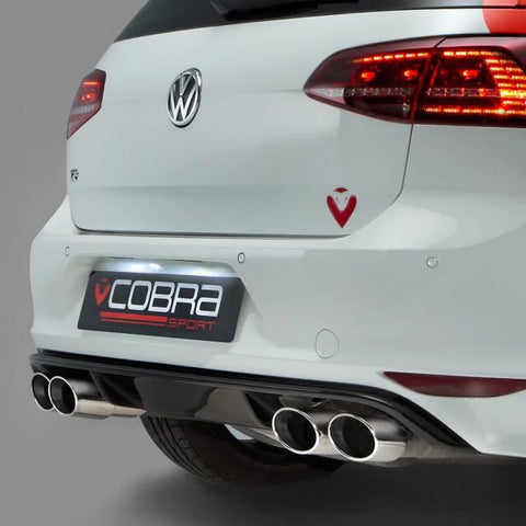Cobra Sport Turbo-Back with Sports Cat for Volkswagen Golf R (MK7)