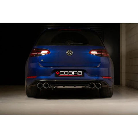 Cobra Sport Turbo-Back with Sports Cat for Volkswagen Golf R (MK7.5, Non-GPF)
