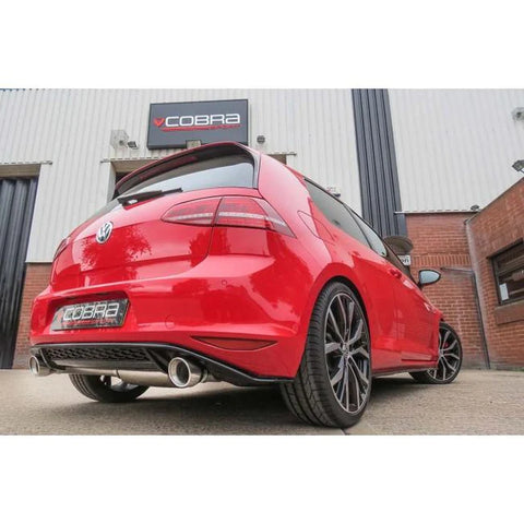 Cobra Sport Turbo-Back with Sports Cat for Volkswagen Golf GTI, Clubsport & Clubsport S (MK7)