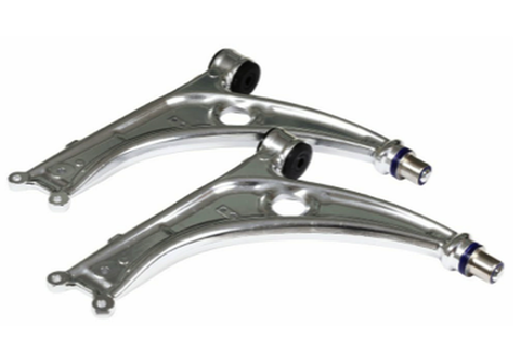 Racingline Front Alloy Control Arms With Bushes for Audi S3 (8P), Volkswagen Golf GTI & R (MK5 & 6) & Scirocco TSI & R (MK3)